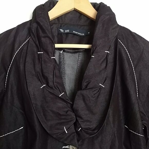 Blue Willi's Denmark Dark Blue Navy Blazer - Picture 7 of 8